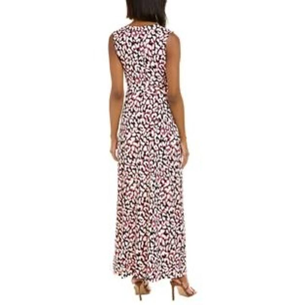 Leota Printed Sleeveless Side Split Maxi Dress Size Large Multicolor - Picture 4 of 9